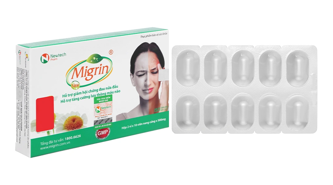 Migrin New hộp 20 viên - 