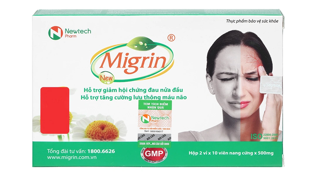 Migrin New hộp 20 viên - 1