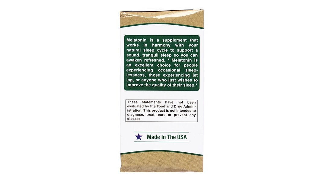 Nature's Bounty Melatonin 5mg hỗ trợ giúp ngủ sâu giấc, điều hòa giấc ngủ hộp 60 viên - 2