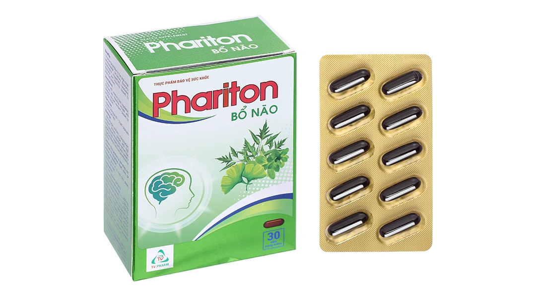 Phariton Bổ Não hộp 30 viên - 