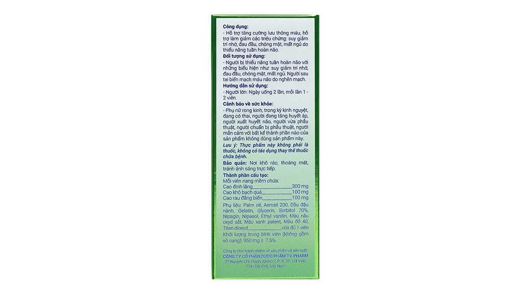 Phariton Bổ Não hộp 30 viên - 2