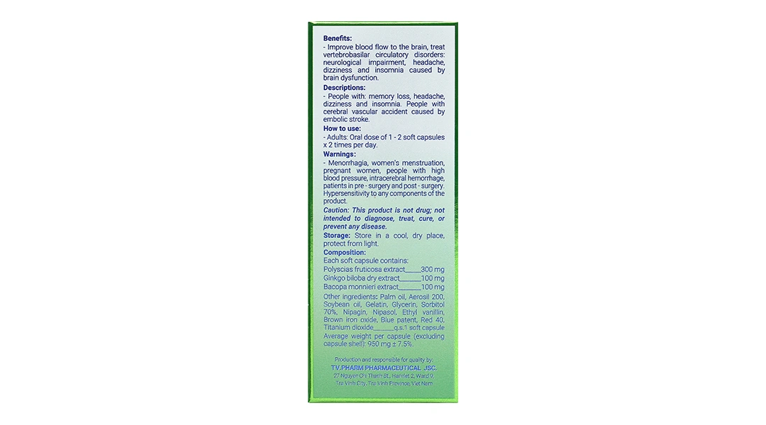 Phariton Bổ Não hộp 30 viên - 3