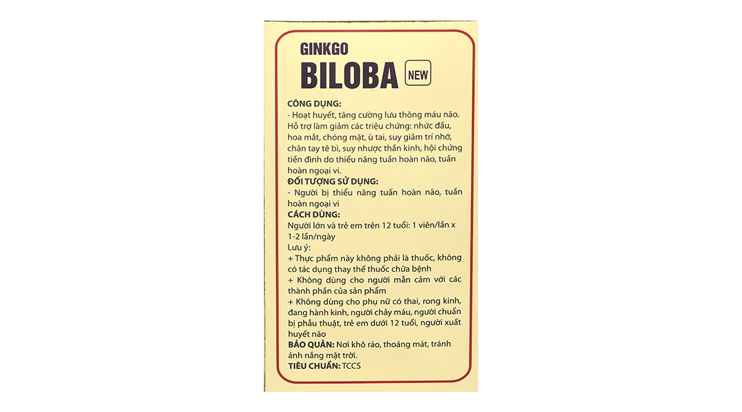 Ginkgo Biloba Omega 3 + Coenzym Q10 hộp 100 viên - 3