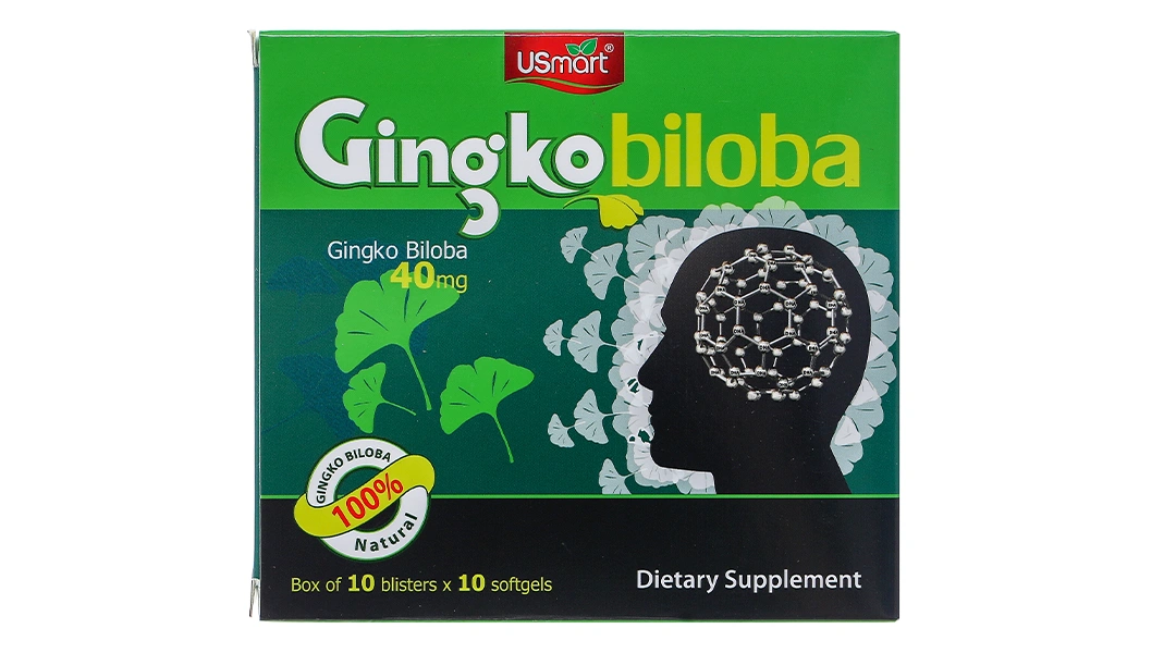Usmart Ginkgo Biloba 40Mg hộp 100 viên - 1