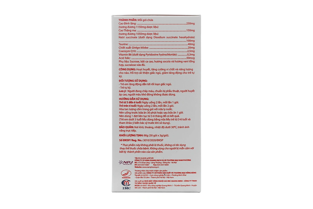 Thực phẩm bảo vệ sức khỏe Vương Não Khang - 2