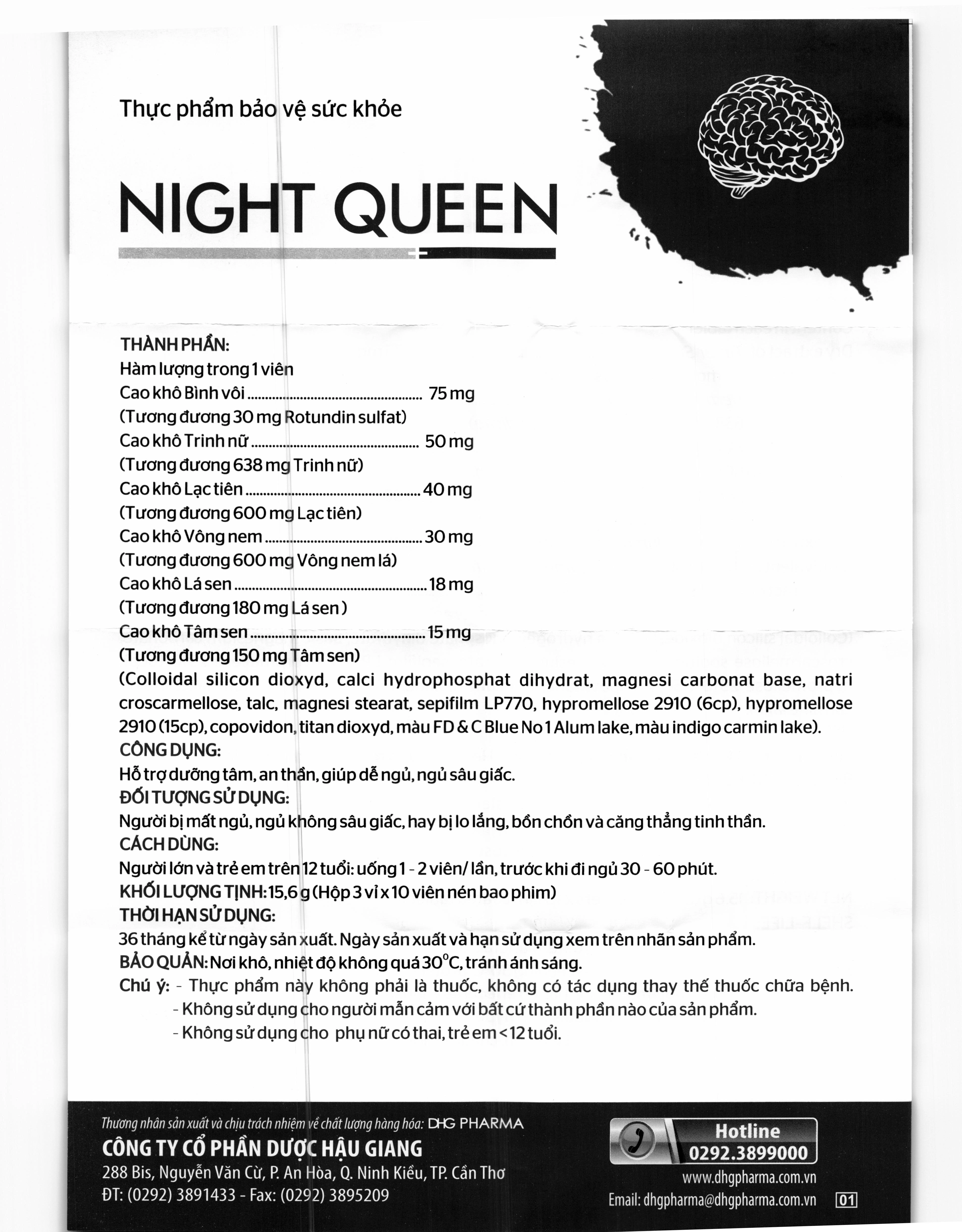 Night Queen hộp 30 viên - 5