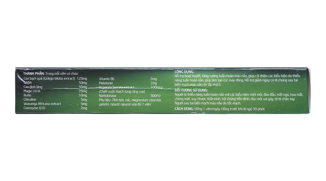 Thực phẩm bảo vệ sức khỏe Hoạt Huyết Minh Não Khang Extra - 2
