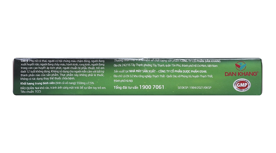 Thực phẩm bảo vệ sức khỏe Hoạt Huyết Minh Não Khang Extra - 3