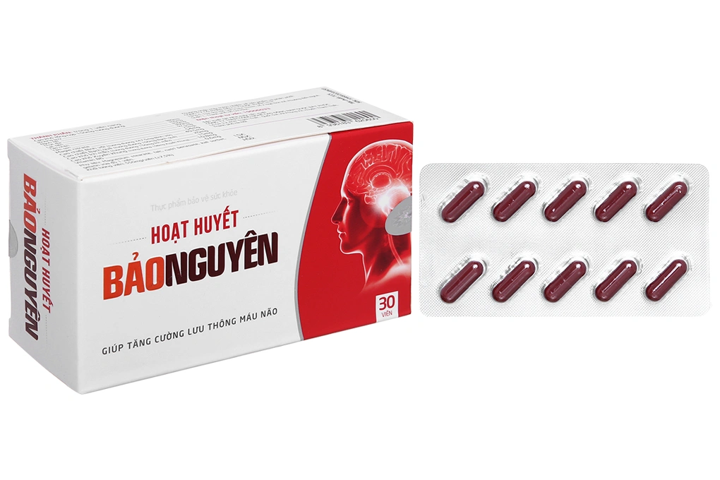 Hoạt Huyết Bảo Nguyên hộp 30 viên - 