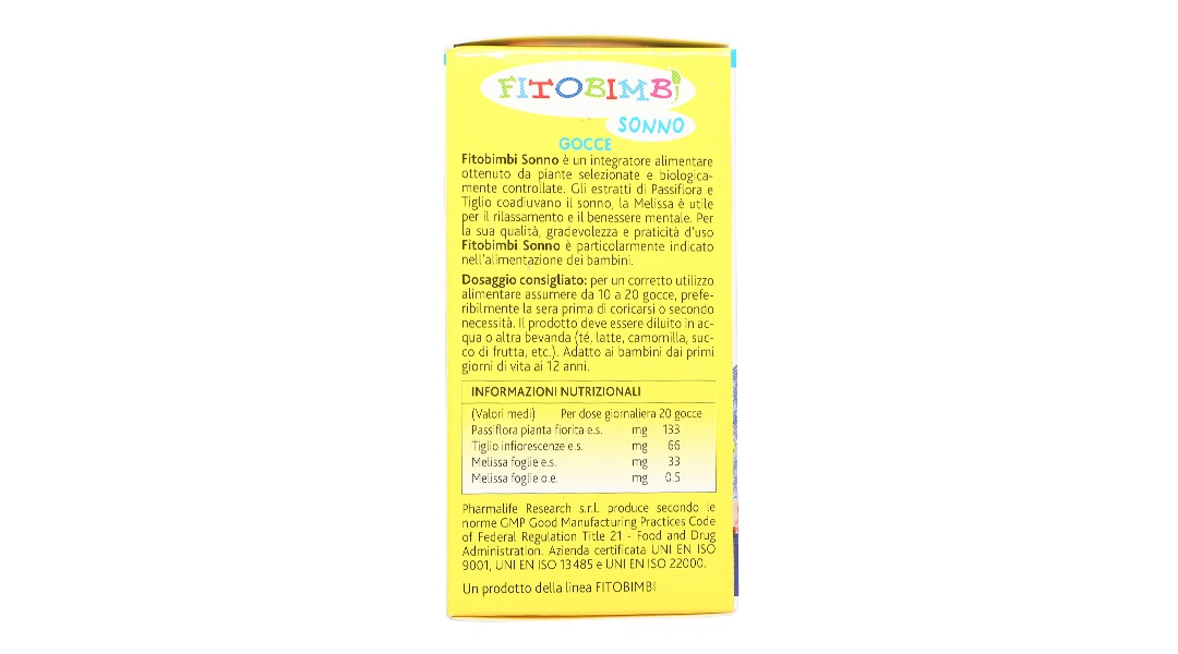 Thực phẩm bảo vệ sức khỏe Fitobimbi Sonno - 2