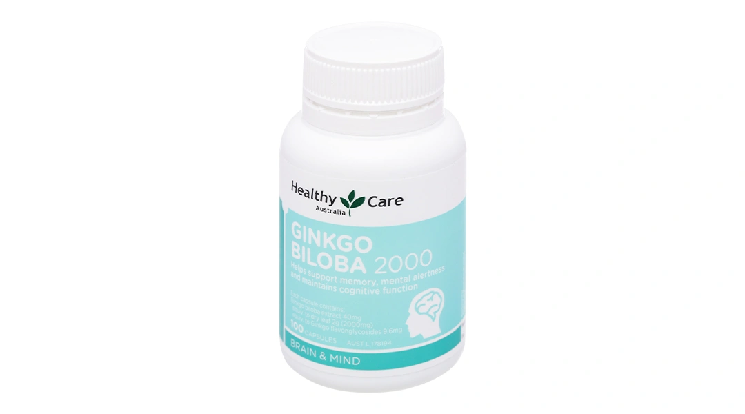 Thực phẩm bảo vệ sức khỏe: Healthy Care Ginkgo Biloba 2000 - 