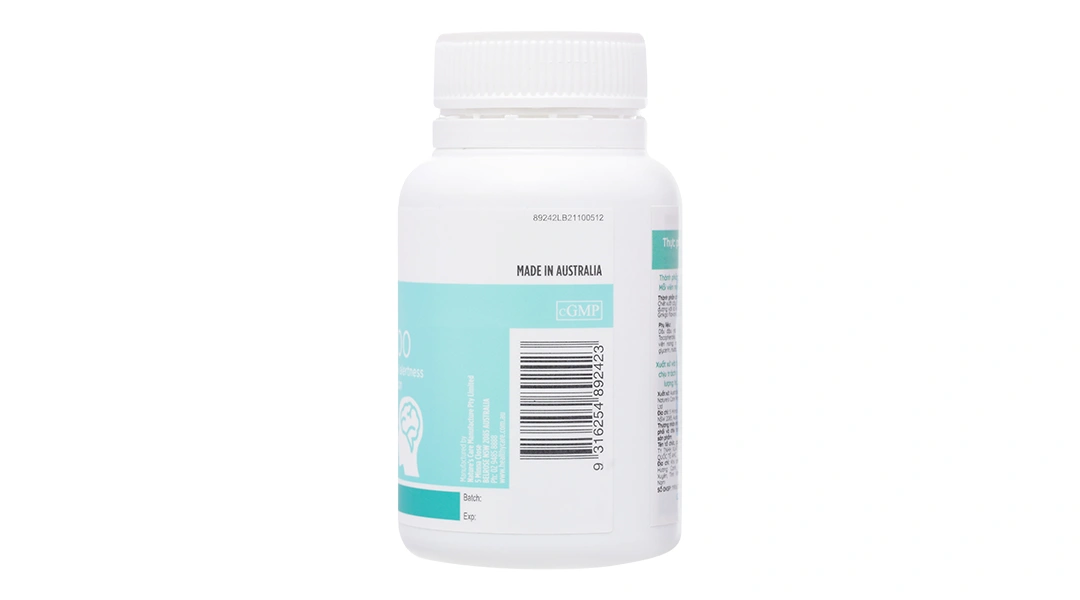 Thực phẩm bảo vệ sức khỏe: Healthy Care Ginkgo Biloba 2000 - 3
