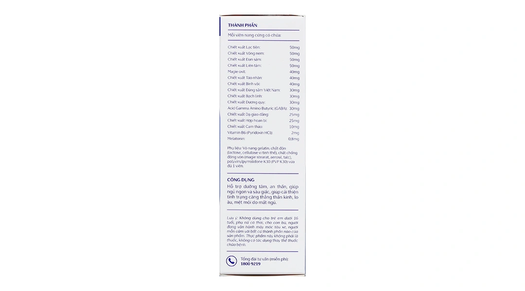 Thực phẩm bảo vệ sức khỏe An Tâm Ngủ Ngon Kawa - 3