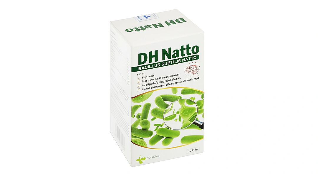 Thực phẩm bảo vệ sức khỏe Dh Natto hộp 30 viên - 