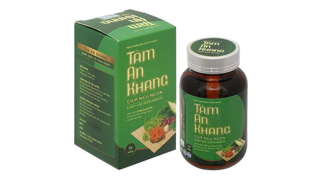 Thực phẩm bảo vệ sức khỏe: Tâm An Khang - 