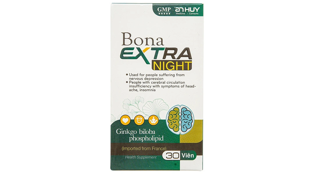 Thực phẩm bảo vệ sức khỏe Bona Extra Night - 1