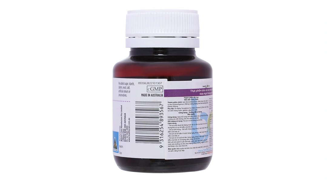 Healthy Care Kids High Strength Dha hộp 60 viên - 3