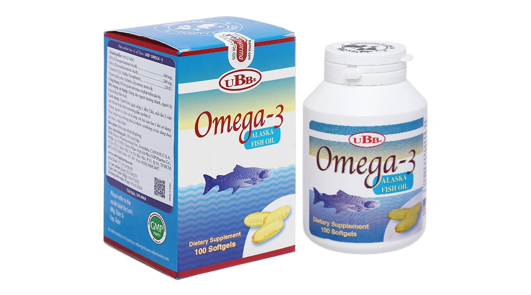 UBB Omega-3 lọ 100 viên - 