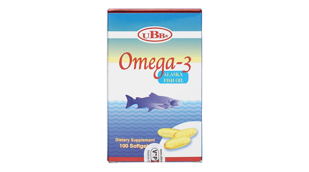 UBB Omega-3 lọ 100 viên - 1