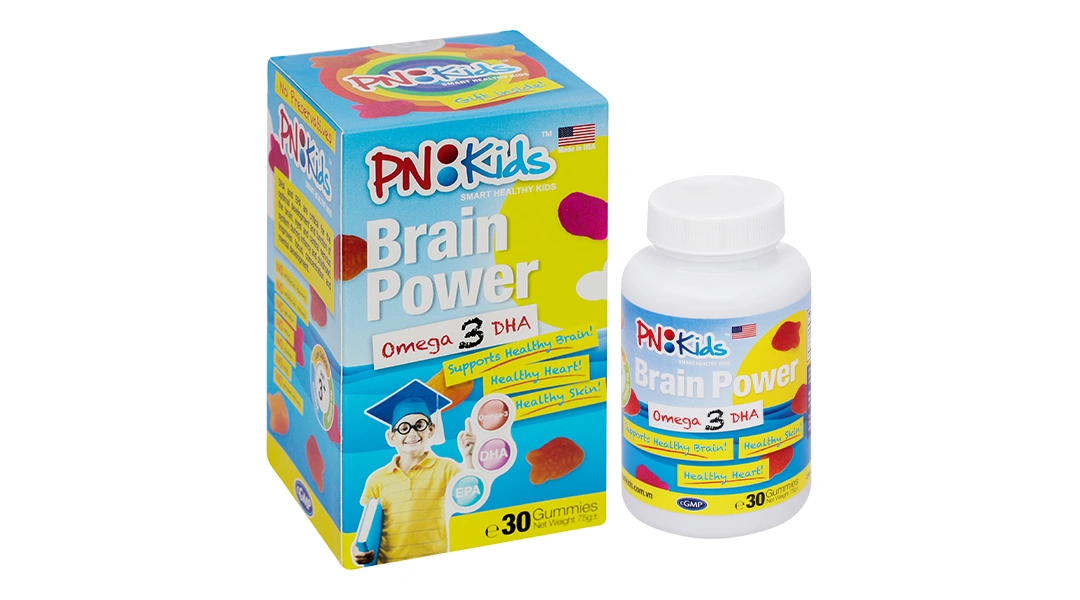 Pn Kids Brain Power Omega 3 Dha lọ 30 viên - 