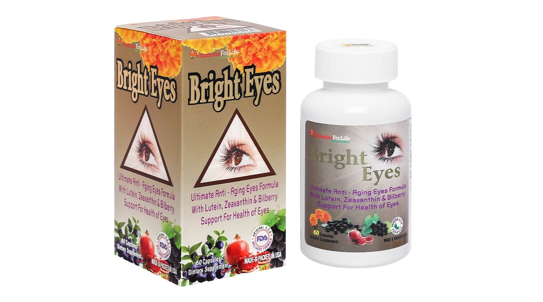 Viên Uống Bổ Mắt Vitamins For Life Bright Eye hộp 60 viên - 