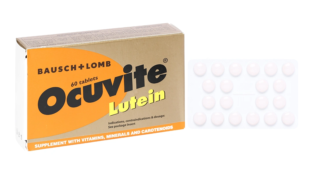 Ocuvite Lutein hộp 60 viên - 