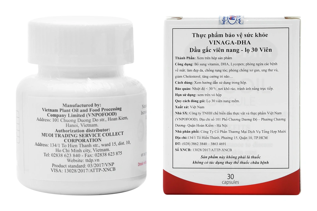 Gac Oil Vinaga Dha lọ 30 viên - 1