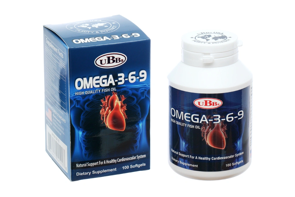 Omega 3,6,9 Ubb lọ 100 viên - 