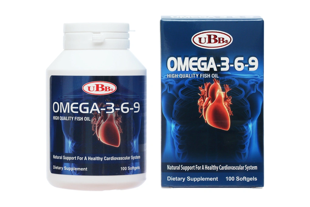 Omega 3,6,9 Ubb lọ 100 viên - 1
