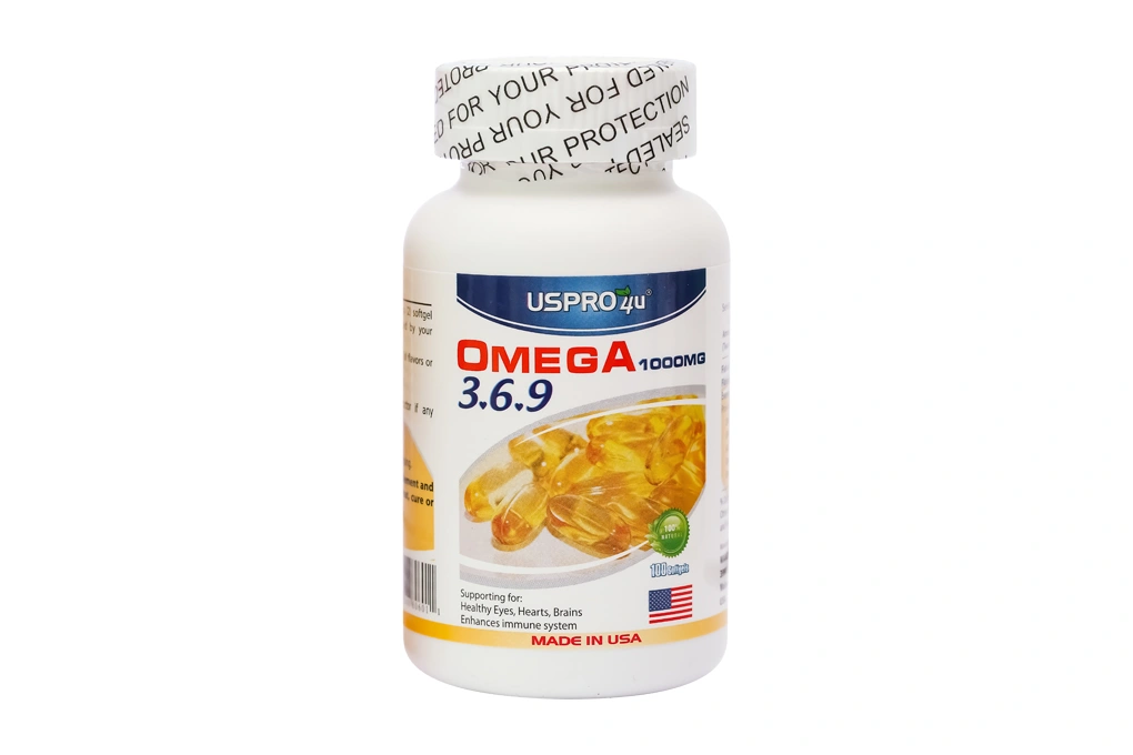 Uspro Omega 3,6,9 lọ 100 viên - 3