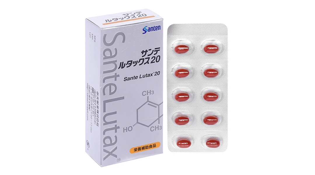 Sante Lutax 20 hộp 30 viên - 