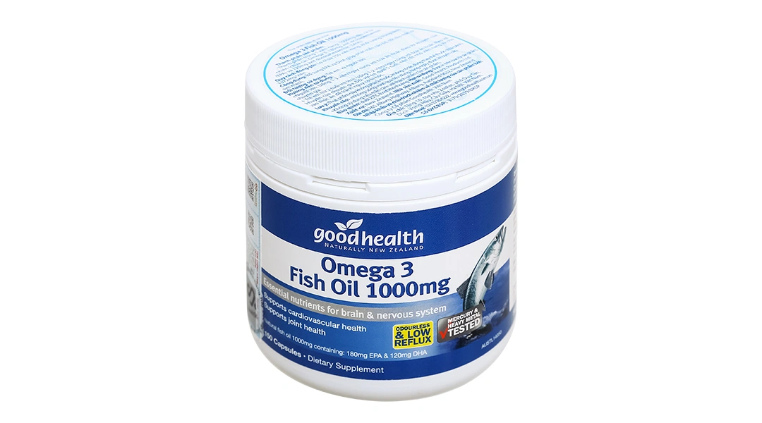 Goodhealth Omega 3 Fish Oil lọ 150 viên - 