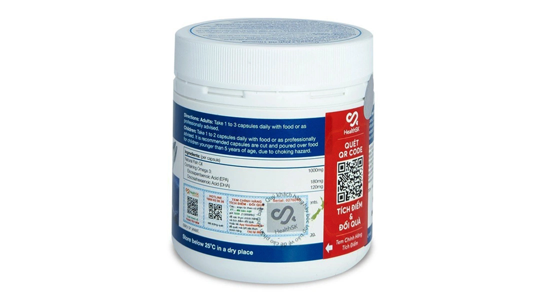 Goodhealth Omega 3 Fish Oil lọ 150 viên - 2