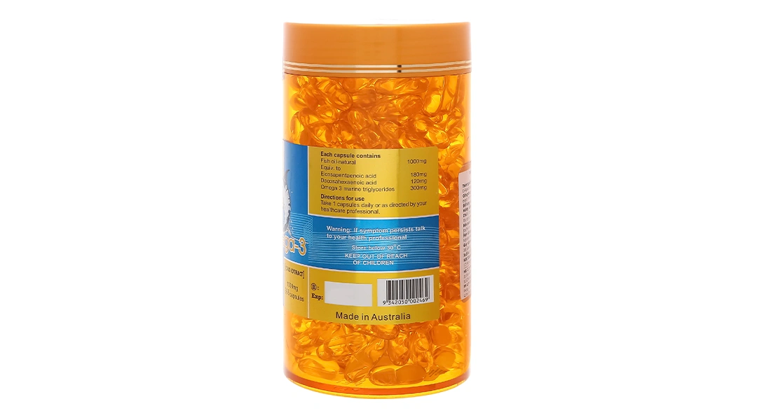 Costar Omega 3 hỗ trợ sức khỏe tim mạch, tốt cho mắt lọ 365 viên - 2