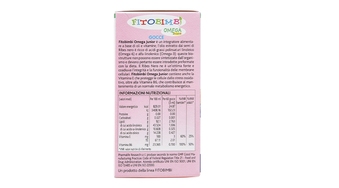 Fitobimbi Omega chai 30ml - 3