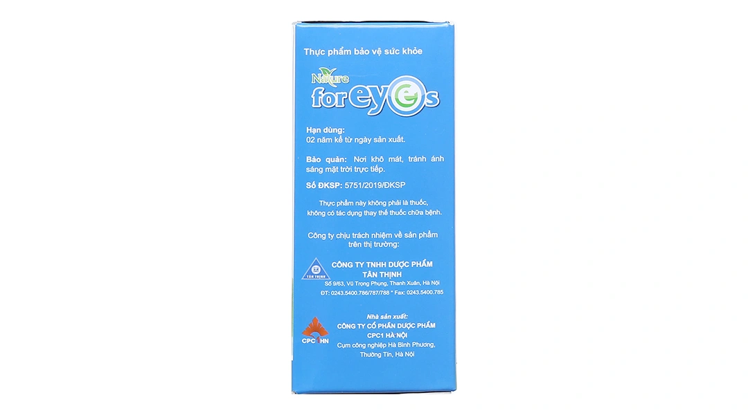 Nature For Eyes hộp 20 ống x 10ml - 2