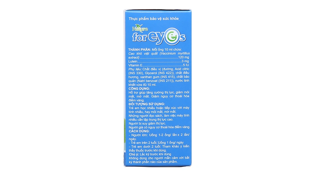 Nature For Eyes hộp 20 ống x 10ml - 3