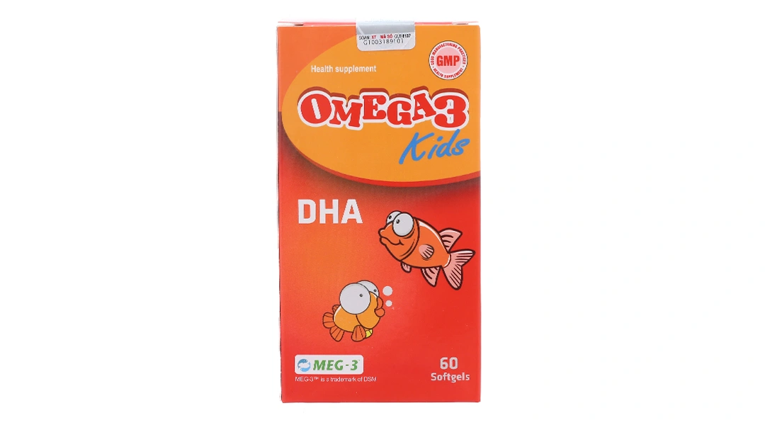 Omega 3 Kids DHA lọ 60 viên - 1