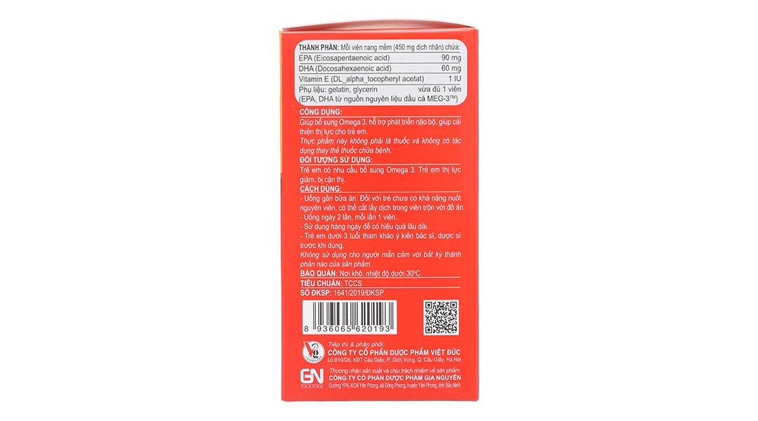 Omega 3 Kids DHA lọ 60 viên - 2