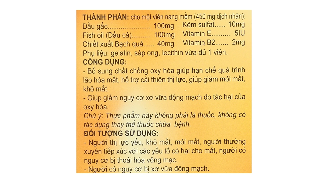 Dầu Gấc Amuma Plus lọ 60 viên - 4