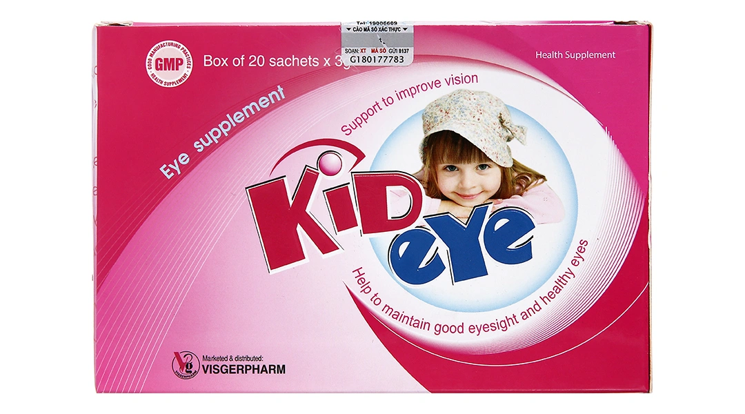 Cốm Bổ Mắt Kideye hộp 20 gói - 1