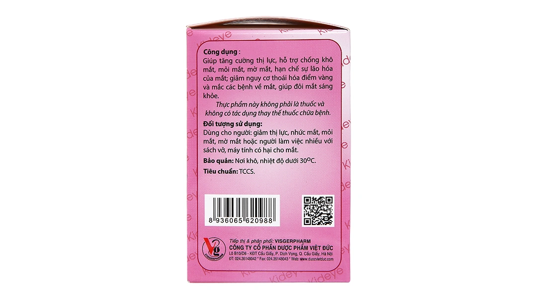 Cốm Bổ Mắt Kideye hộp 20 gói - 3