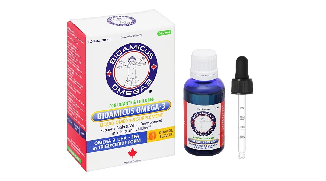 Thực phẩm bảo vệ sức khỏe Bioamicus Omega 3 lọ 30ml - 