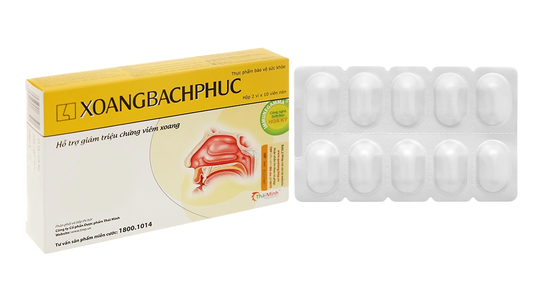 Xoang Bách Phục hộp 20 viên - 