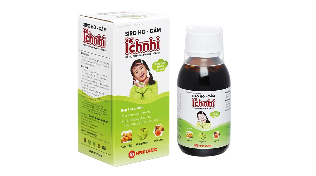Ích Nhi Siro Ho chai 90ml - 2
