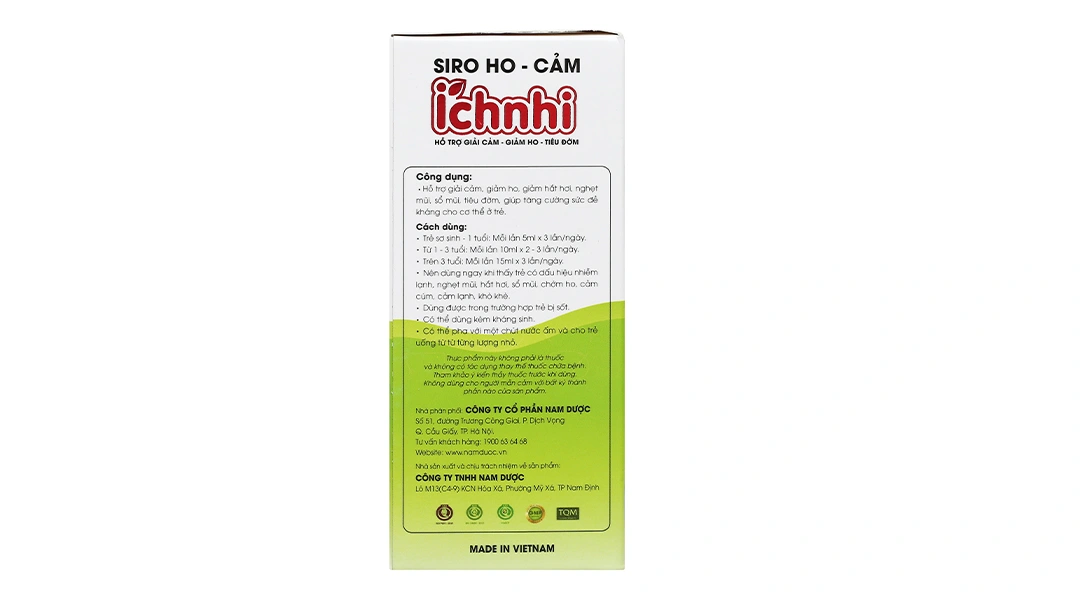 Ích Nhi Siro Ho chai 90ml - 9