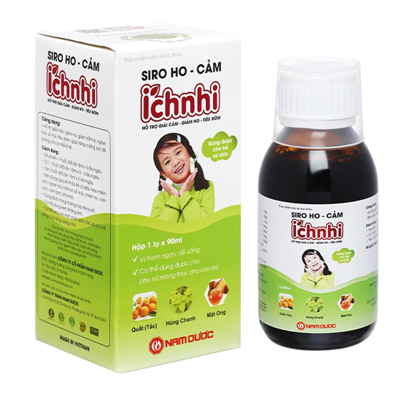 Ích Nhi Siro Ho chai 90ml - 