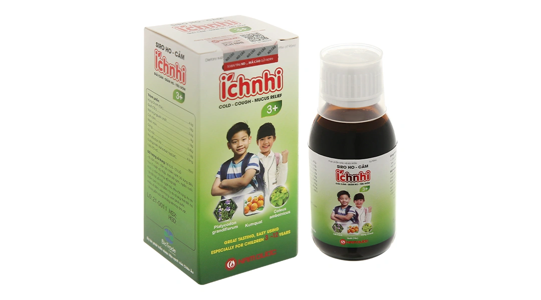 Siro Ho - Cảm Ích Nhi 3+ chai 90ml - 