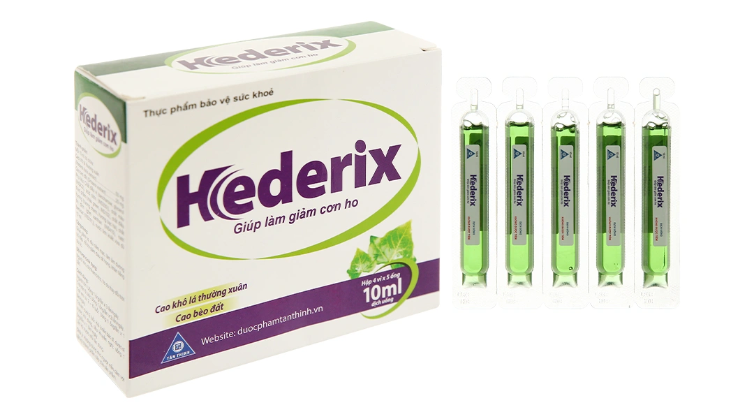 Hederix hộp 20 ống - 