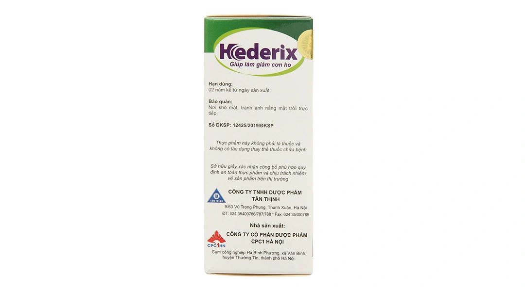 Hederix hộp 20 ống - 3